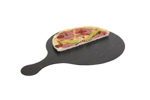 Auslagetablett "Marmor" rund mit Griff