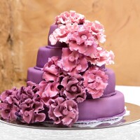 Tortenuntersetzer Tortenscheibe Tortenunterleger 3er Set silber °290mm