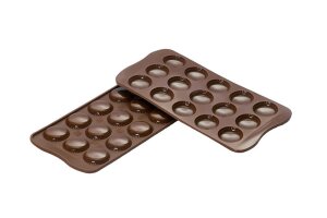 Schokoladen-Form aus Silikon Macaron