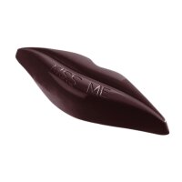 Schokoladen-Form Pralinenform KISS ME Kussmund 1x7...