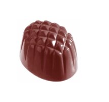Schokoladenform Pralinenform Motiv Rubin Layout 3x8 = 24 Mulden
