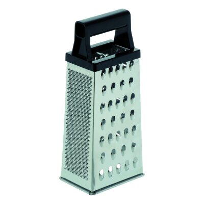 Universal-Reibe aus Edelstahl 4-seitig