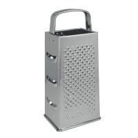 Edelstahl Universalreibe Vierkantreibe Grater 220x90x70mm...