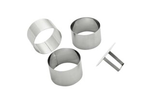 Schaumspeisering Dessertform Mousse-Ring...