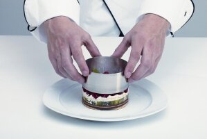 Schaumspeiseringe-Set Dessertform 4-tlg.Rund °70mm Edelstahl SCHNEIDER