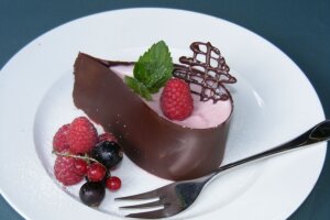Schaumspeisering Dessertform Mousse-Ring Schaumgebäckringe 4er Set Tropfen