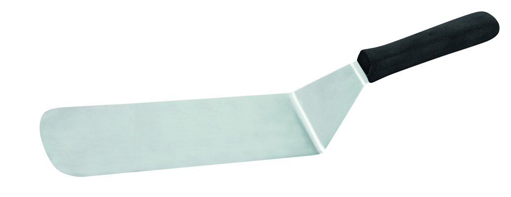 Pfannenwender 240x300mm, gebogene Klinge
