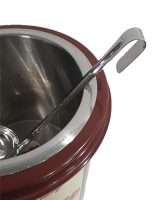 Suppentopf "Hot Soup" 5 Liter verschiedene Aufdrucke B-Ware