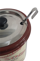 Suppentopf "Hot Soup" 5 Liter verschiedene Aufdrucke B-Ware