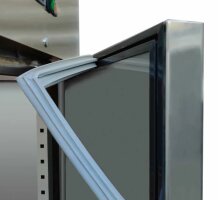 Edelstahltiefkühlschrank 1 Tür GN 2/1 610L