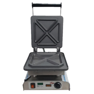 Sandwicheisen mit Digitaltimer 2,2 kW B-Ware
