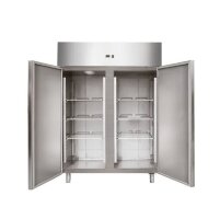Edelstahlkühlschrank 2 Türen 1333L