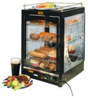 Queen Hot Food Server Warmhaltevitrine, 430x430x700 mm,...