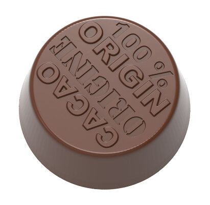 Schokoladenform Pralinenform Motiv 100% KAKAO
