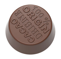 Schokoladenform Pralinenform Motiv 100% KAKAO
