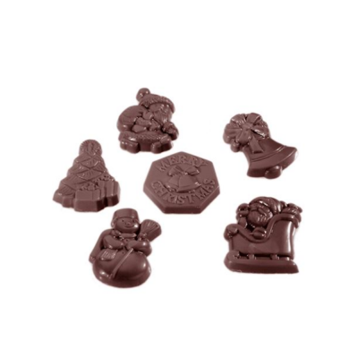 Schokoladenform Pralinenform Motiv Weihnachtsmotive