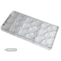 Schokoladenform Pralinenform Motiv Weihnachtsmotive