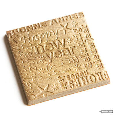 Schokoladenform Pralinenform Motiv Carak Neujahr