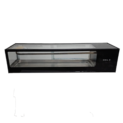 Kühlvitrine Logic Sushi 6 6x 1/3 GN x 40 mm1320x380x300mm B-Ware