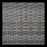 5-Sitzer Lounge-Set Lugo Stone aus Polyrattan mit Polster