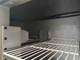 Pizzakühltischtisch 3 Türen Edelstahl 260L