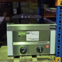 Stilfer 2-Platten-Ceran-Tischherd 1,7 kW + 1,9 kW 400V...