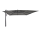 Ampelschirm Taurus grau 3x4 Meter