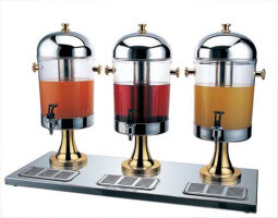 Getränkedispenser 3 x 8L abnehmbare Behälter