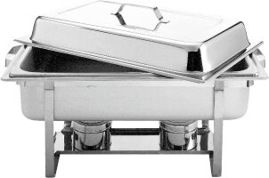 Chafing Dish ELEGANCE Catering Wärmebehälter mit Deckel GN1/1 Speisewanne 9L