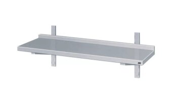 Wandbord mit Aufkantung inkl. Wandschiene und Winkel,...