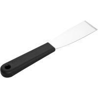 Spachtel Glasurspatel Edelstahl 40mm mit hartem Griff