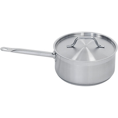 Stielkasserolle  mit Deckel, Ø 200 mm, Höhe 105 mm, 3,3 Liter