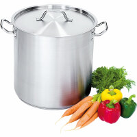 Suppentopf Kochtopf mit Deckel 6,3L Edelstahl °20cm...
