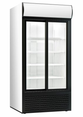 Getränkekühlschrank 2 Schiebetüren mit Display 948 Liter B-Ware