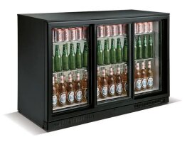 Flaschenkühler mit 3 Schiebetüren 338 Liter...