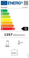 Flaschenkühler mit 3 Schiebetüren 338 Liter...