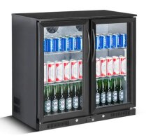 Flaschenkühler 228 Liter mit 2 Flügeltüren...
