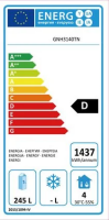 Kühltisch ECO 1/4 mit 1 Tür und 4 Schubladen...