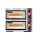 GMG Classic Pizzaofen ohne Thermometer 7kW 400V 2 Kammern 2 Pizzen ⌀39cm 4 Thermostate