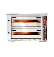 GMG Grande Pizzaofen Vollschamot mit Thermometer 15kW 2...