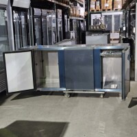 Geloline Backbarcooler mit 3 Türen 587 Liter Edelstahl B-Ware