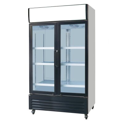 Getränkekühlschrank mit Display Inhalt 810 Liter