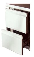 Kühltisch mit 4 Schubladen Edelstahl 260 Liter