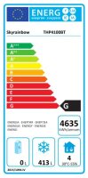 Tiefkühltisch 4 Türen Edelstahl 550 Liter