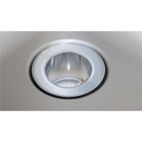 Spültisch aus Edelstahl zwei Becken links 160 x 60
