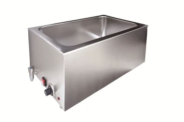 Bain-Marie mit Auslaufhahn