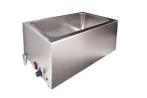 Bain-Marie mit Auslaufhahn