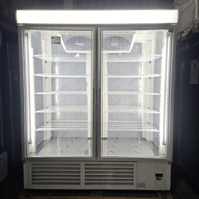 Igloo Tiefkühlschrank mit Glastür weiß 1400 Liter OLA1400.2 M B-Ware