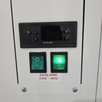 Igloo Tiefkühlschrank mit Glastür weiß 1400 Liter OLA1400.2 M B-Ware