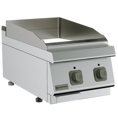 Elektro-Grillplatte Tischmodell glatte verchromte Platte 3,6 kW 400V